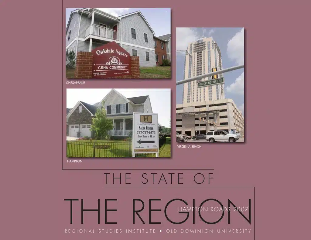 2007 State of the Region Report cover