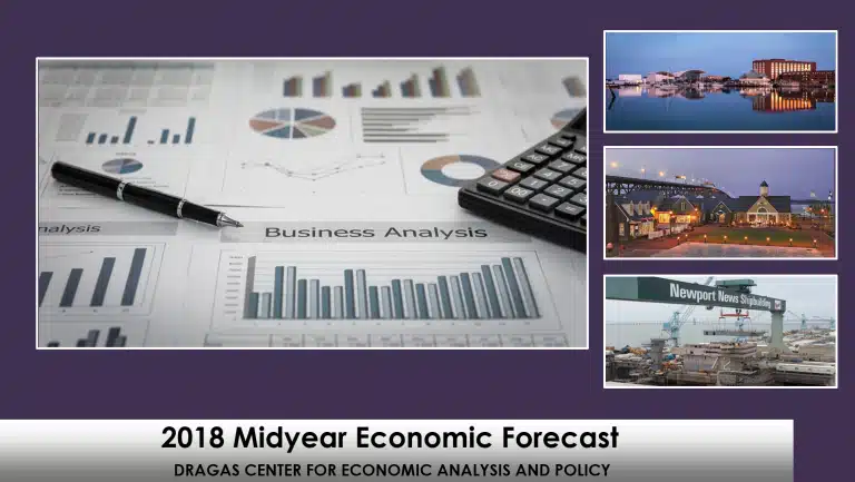 2018 Midyear Economic Forecasting Project Presentation cover