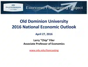 2016 Midyear Economic Forecasting Project Presentation cover