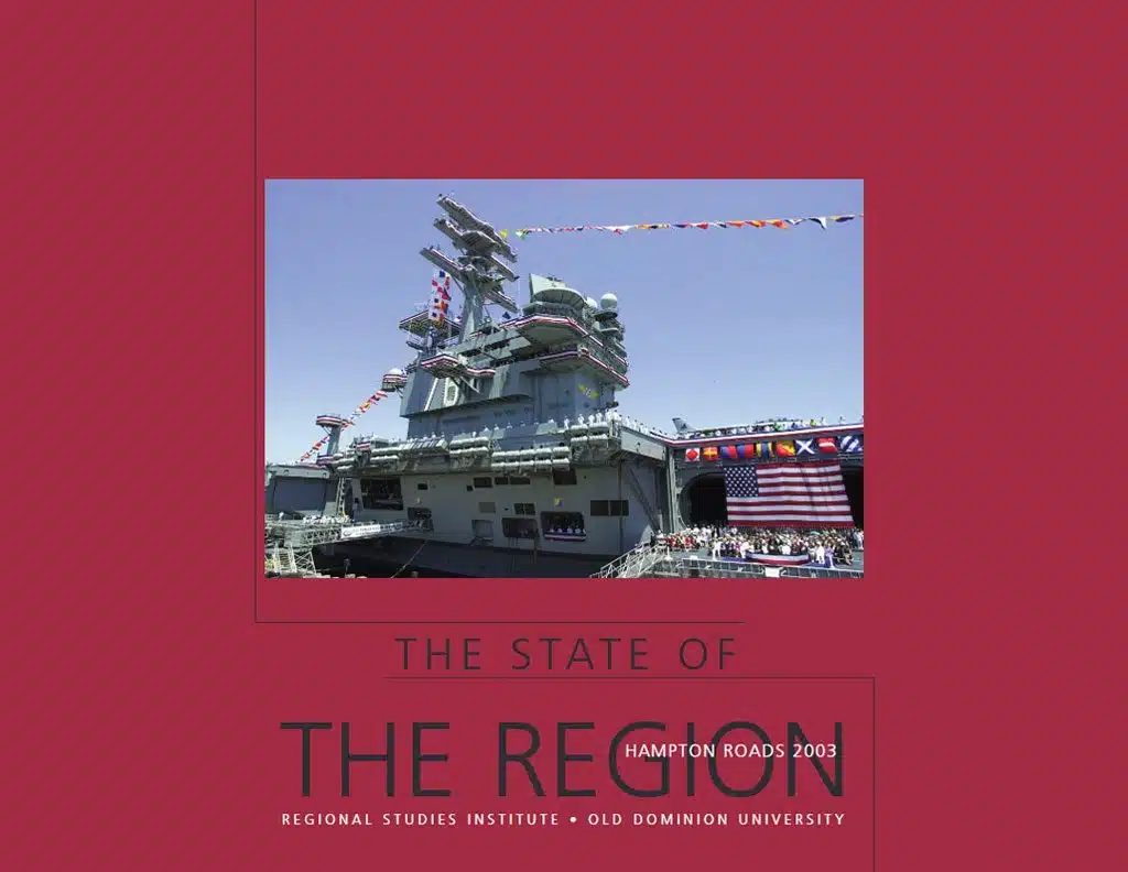 2003 State of the Region Report cover
