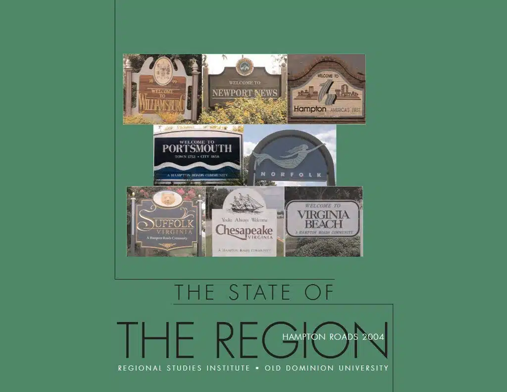 2004 State of the Region Report cover