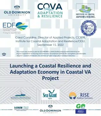 Coastal resilience project cover