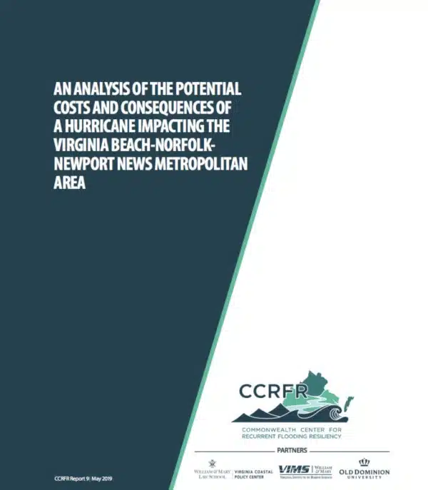 Hurricane impact analysis report cover
