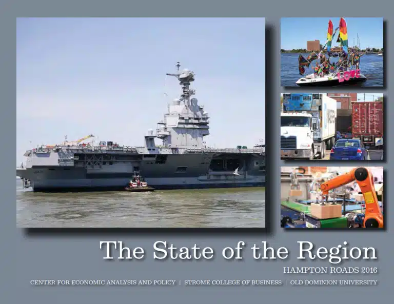 2016 State of the Region Report cover