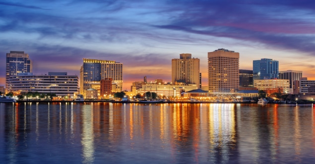 Hampton Roads skyline